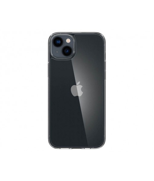 Husa iPhone 15, Spigen Airskin Hybrid, Crystal Clear